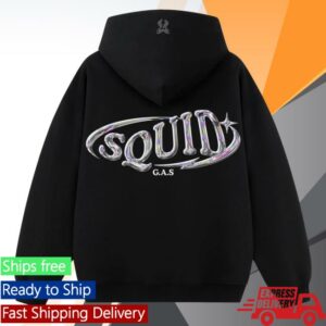 Squid Motor Club Merch Shop Chrome Star Hoodie
