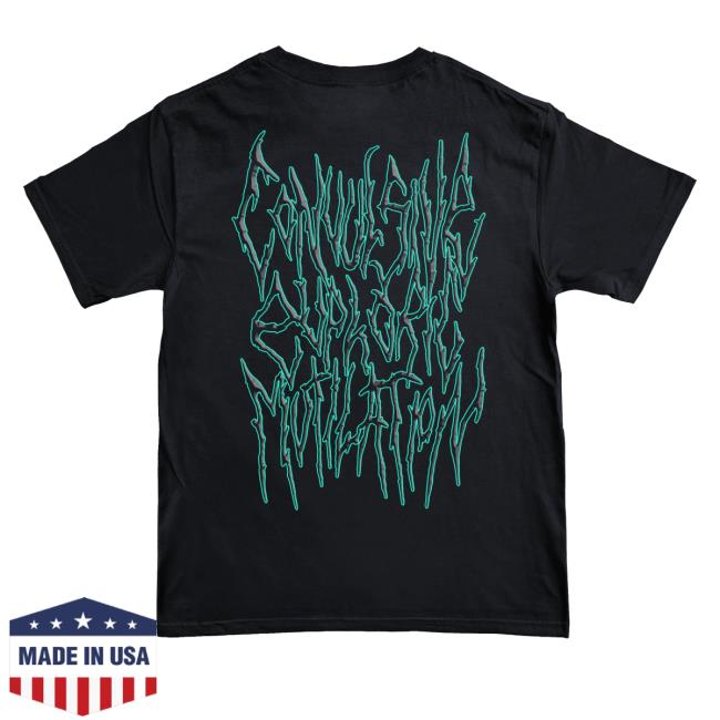 Reality Fade Merch Shop Anatomize 'Convulsive Euphoric Mutilation T-Shirt 4 Reality Fade Merch Shop Anatomize 'Convulsive Euphoric Mutilation T-Shirt