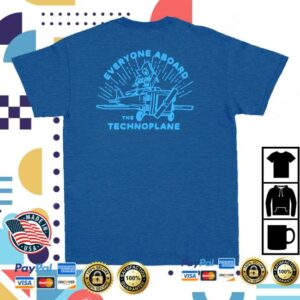 Technoblade Merch Shop Store Everyone Aboard Tee Blue