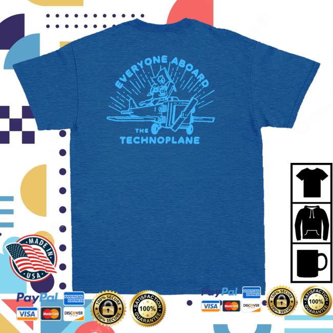 Technoblade Merch Shop Store Everyone Aboard Tee Blue 3 Technoblade Merch Shop Store Everyone Aboard Tee Blue