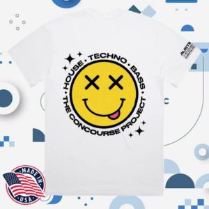 kenny sau The Concourse Project Merch Shop Tcp Smiley Genre Tee White