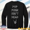 kenny sau The Paradox Merch Store Shop Black Pop Punk Isn't Dead Crewneck