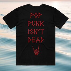 kenny sau The Paradox Merch Store Shop Black Pop Punk Isn't Dead Tee