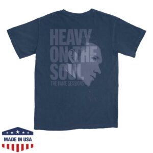Ty Myers Merch Shop Heavy On The Soul Navy Tee