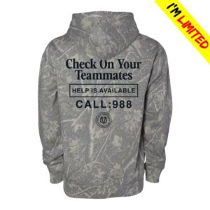 Violent Gentlemen Store Merch Shop Check On Your Teammates Relaxed Pullover Hood