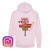 kenny sau Waffle House Merch Shop Store Meet Me Under The Yellow Sign Valentine'S Edition Hoodie