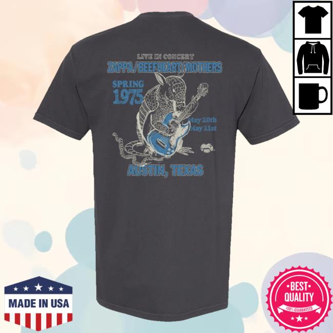 Zappa Store Merch Shop Bongo Fury 1975 Shirt 3 Zappa Store Merch Shop Bongo Fury 1975 T-Shirt