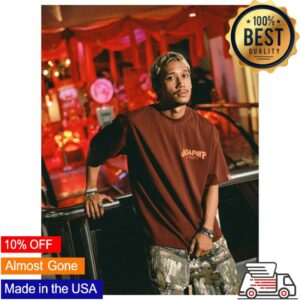 kenny trc Against Lab Store Merch Shop Hold Your Horses Tee Maroon