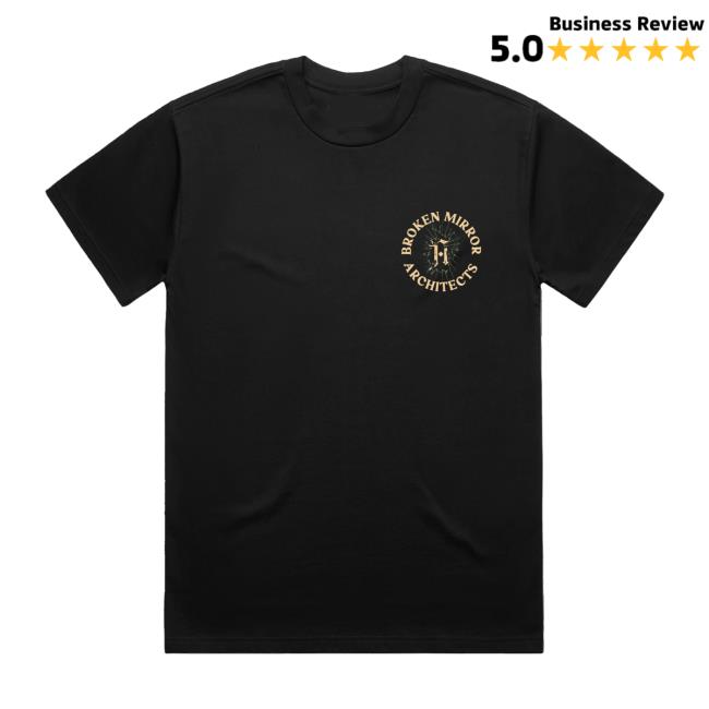 kenny trc Architects Shop Store Merch Broken Mirror Black T Shirt kenny trc Architects Shop Store Merch Broken Mirror Black T Shirt