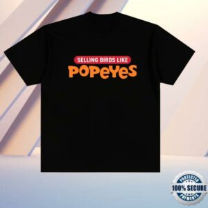 kenny trc Belly Gang Kushington Merch Shop Store Birds Like Popeyes Tee Black