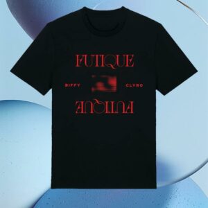 kenny trc Biffy Clyro Merch Shop Futique Repeat Uk Eu 2026 Tour T Shirt Black