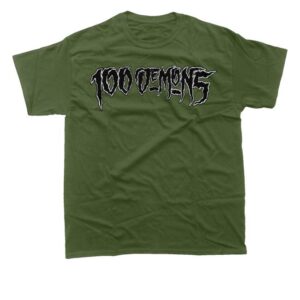 kenny trc Closed Casket Activities Merch Shop Store 100 Demons Logo T Shirt