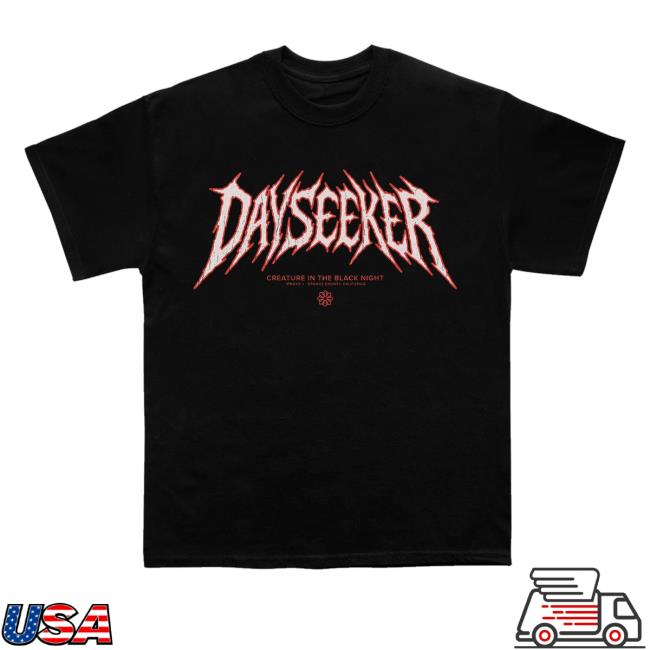 Dayseeker Merch Shop Creature Metal Black 5 Dayseeker Merch Shop Creature Metal Black