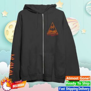 kenny trc Def Leppard Merch Shop Live Las Vegas Zip Hoodie