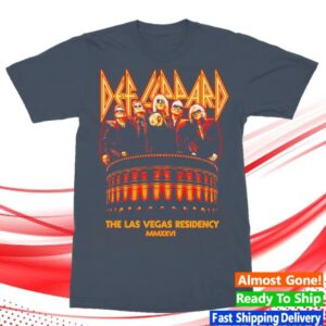 kenny trc Def Leppard Merch Shop Photo Residency 2026 T Shirt