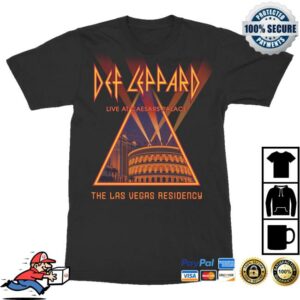 kenny trc Def Leppard Merch Shop The Las Vegas Residency 2026 T Shirt