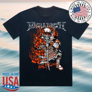 kenny trc Halfsumo Store Merch Shop Megadeth Farewell Fire T Shirt