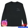kenny trc Mitski Merch Shop Library Stamp Long Sleeve Tee (Black)