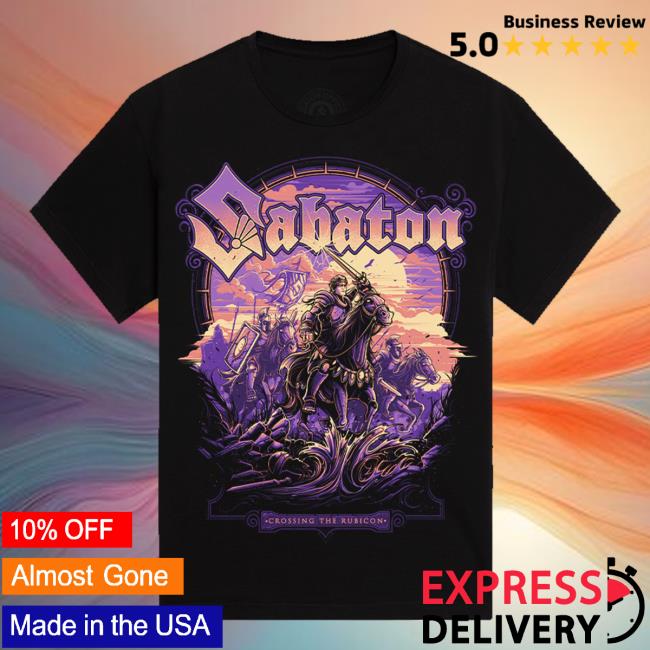 Sabaton Store Merch Shop Caesars Crossing T-Shirt 5 Sabaton Store Merch Shop Caesars Crossing T-Shirt