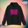 kenny trc Stitched Up Heart Merch Shop Store Glitch Bitch Pink Metal Pullover Hoodie