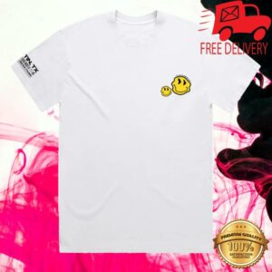 kenny trc The Concourse Project Merch Shop Tcp Smiley Genre Tee White