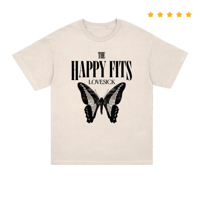 The Happy Fits Store Merch Shop Butterfly Tour T-Shirt 5 The Happy Fits Store Merch Shop Butterfly Tour T-Shirt