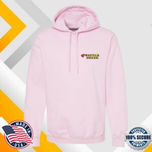 kenny trc Waffle House Merch Shop Store Meet Me Under The Yellow Sign Valentine'S Edition Hoodie