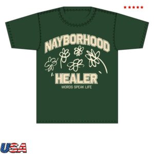 kenny trc Words Speak Life Store Merch Nayborhood Healer Tee