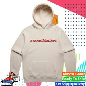 kenny trc Words Speak Life Store Merch On Everything I Love Classic Hoodie