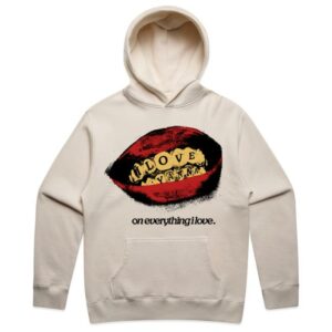 kenny trc Words Speak Life Store Merch On Everything I Love Grill Hoodie
