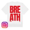 2819 Store Merch Breath Shirt White-Red