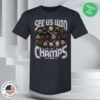 500Level Merch Shop Seattle Football 2025 Champs Cartoon
