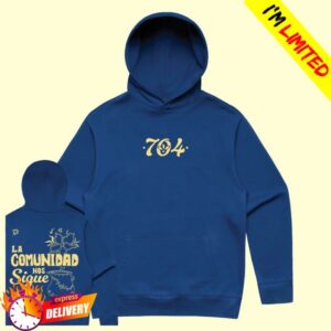 704 Merch Shop La Comunidad Nos Sigue Hoodied