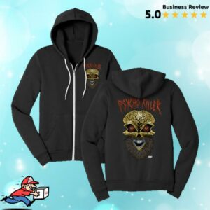 Aew Store Sho Tommaso Ciampa - Psycho Killer Zip Hoodie