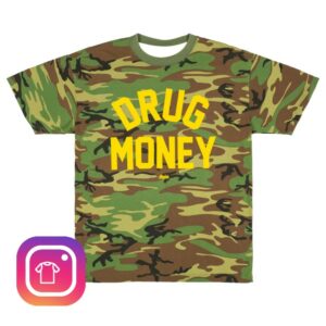 Alienlabs Merch Store Drug Money Shirt Camo
