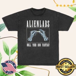 Alienlabs Merch Store Roll Your Own Fantasy Shirt Vintage Black