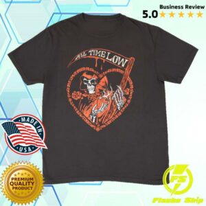 All Time Low Store Merch Reaper T-Shirt