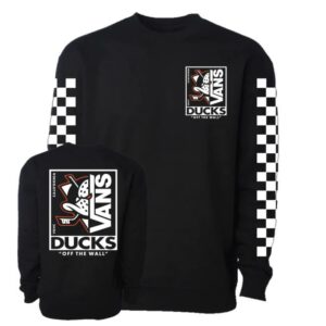 Anaheim Team Store Merch Shop Blackout Off The Wall Pullover Crew