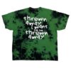 Area 23 Merch Papa Roach Short Sleeve Shirt I Can't Control Myself Green & Black Cloud Wash