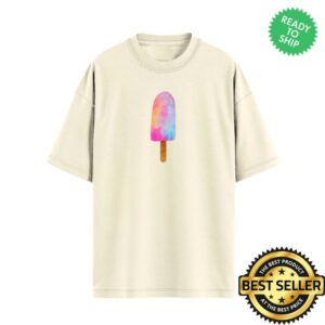 Bad Batch Merch Store Rainbow Icecream Relaxed Shirt