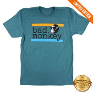 Bad Monkey Merch Bad Monkey Horizontal Stripes Short Sleeve Shirt