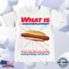 Barely Legal Inc Merch Inflation Hot Dog 6Oz Cotton Shirt