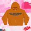 Billie Eilish Merch Shop Hit Me Hard And Soft The Tour Orange Dateback Zip Hoodie