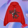 Billie Eilish Merch Shop How To Bend Hit Me Hard And Soft The Tour Red Hoodie
