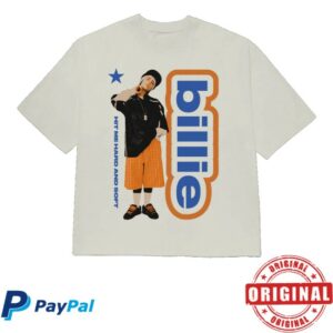 Billie Eilish Merch Shop Lean Hit Me Hard And Soft The Tour 2025 White Shirt