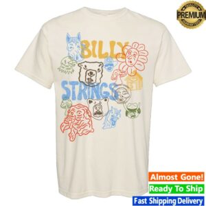 Billy Strings Store Merch Characters Tee Hailey Miller Beiden