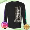 Billy Strings Store Merch Eyes Long Sleeve Tee With Dates Connor Dwyer