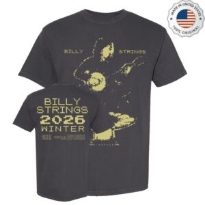 Billy Strings Store Merch Shop Billy Banjo Tee With Date