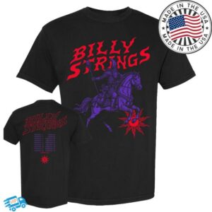 Billy Strings Store Merch Shop Knight's Tale Tee With Dates