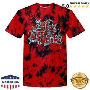 Billy Strings Store Merch Shop Ornate Logo Tee (Squishyeyes)